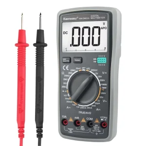 Handheld Professional Industrial Digital Voltmeter Multimeter Multitester NCV T RMS Electric Test Meter KM DM02 AC750V DC1000V