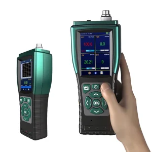 Handheld Pump Suction 4-in-1 Gas Concentration Detector NH3 SO2 O3 HCL HCN Flue Gas Analyzer CH2O CO CO2 NO NO2 Gas Meter PID