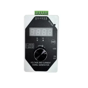 Handheld Signal Generator ±10V 0 22mA High Accuracy Portable Calibrator for Industrial Instrumentation and PLC Testing