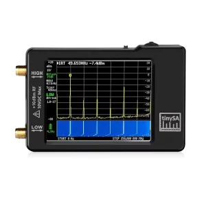 Handheld Spectrum Analyzer TinySA 2.8″ Display 320*240 Pixels 350MHz Frequency 240-960MHz High Input Range Spectrum Analyzer