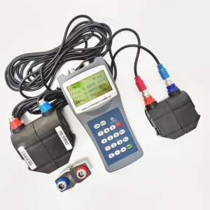 Handheld Ultrasonic Flow Meter Battery Powered Ultrasonic Flow Instrument