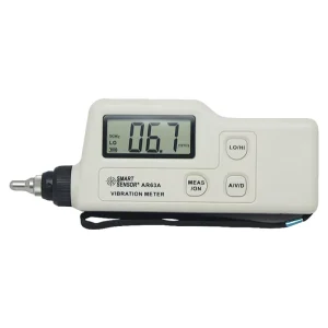 Handheld Vibration Meter 10% Accuracy 0.1~199.9m/s Peak 10Hz~15kHz for Industrial Vibration Testing Motor