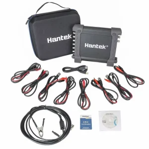 Hantek 1008C 8CH USB Automotive Virtual Oscilloscope Portable Car Diagnostic Scope DAQ Signal Generator Complete Test Kit