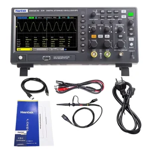 Hantek Dso2c15 Oscilloscope 2ch Channel 150mhz 1gsa s Sampling Rate Dual channel Digital Economical Storage Oscilloscope