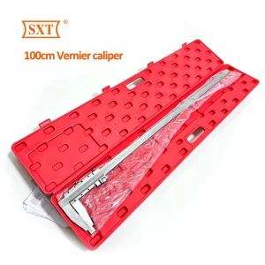 Heavy Duty 0 1000mm Carbon Steel Digital Vernier Caliper Industrial 4 Way Metric Inch Caliper For Machinery Workshop