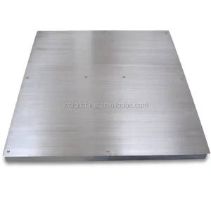 Heavy Duty 1.5×1.5m Stainless Steel Floor Scale Industrial Weighing Scale