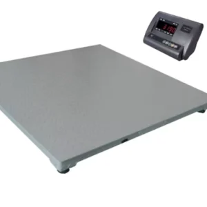 Heavy Duty 1t 2t 3t Industrial Platform Scale 1.2×1.2m Digital Floor Scale Electronic Pallet Weighing Scale with LED Indicator