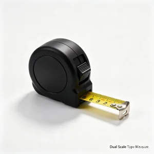 Heavy Duty 7M Retractable Metric Measuring Tape with 0.3mm Blade Thickness and 14mm Width for Engineering DIY Use