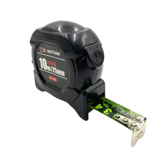 Heavy Duty Auto Lock Steel Tape Measure 5M 10M Wide Thick High Visibility Blade Shockproof Wear Resistant Case OEM
