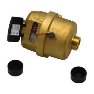 Heavy Duty DN15 Vertical Volumetric Water Meter Full Brass Build IP68 Rated and Tailor Made with OEM Support
