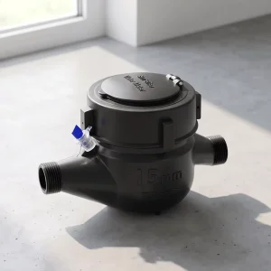 Heavy Duty Domestic Digital Multi Jet Mechanical Rotary Vane Wet Type Cold Water Meter Plastic Brass OEM