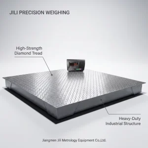 Heavy Duty Durable Weigh Scale 5-10Ton Carbon Steel Platform IP68 OIML C3 Digital Indicator for Industrial Factory Mining