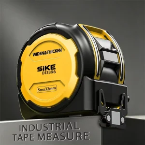 Heavy Duty Industrial Tape Measure Rubberized ABS Shell Thick Straight Standout Blade
