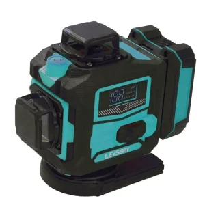 Heavy-Duty Laser Level with Shockproof Rubber Casing and Stable Base for Construction and Decoration