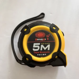 Heavy Duty Steel Tape Measure with Abs Co molded Rubber Body case