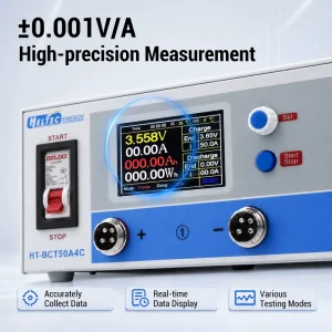 Heltec Energy 4 Channel 50A Battery Cell Capacity Tester 0.3 5V PC Control Charge Discharge Analyzer for Lithium Ion Polymer
