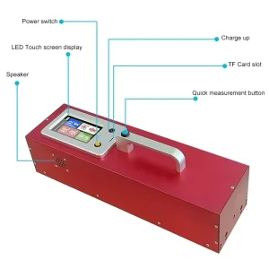 High Accuracy 0.2% Traffic Road Pavement Markings Retroreflectometer Model ML 302V IP54 Protection 1 Year Warranty Equipment
