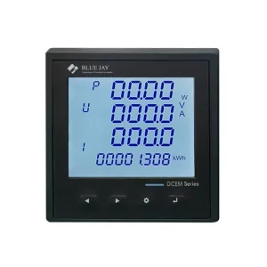 High Accuracy 100A 500A DC Energy Meter with Shunt Hall Sensor Smart Digital DC Current Voltage Meter