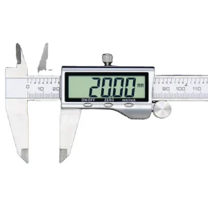 High Accuracy 12 Inch 0.01 Resolution Digital Caliper 300mm Digital Vernier Caliper 150mm Stainless Steel Ruler