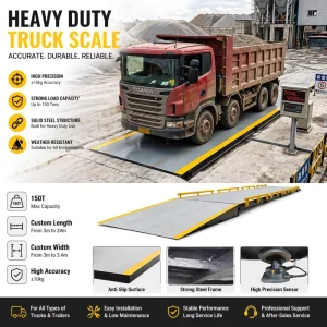 High Accuracy 80 Ton Electronic Truck Scale