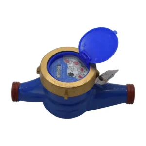 High Accuracy Class B Cast Iron Water Meter 20mm Multi Jet Mechanical Sub Meter for Apartment Complex Water Management