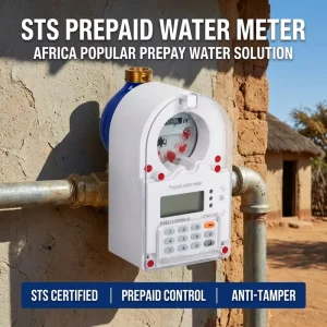 High Accuracy DN15 DN20 DN25 Digital IP68 OEM Keypad Prepaid Water Meter LORA RF STS