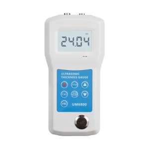 High Accuracy Digital Ultrasonic Thickness Gauge Plastic Material 0.01 Resolution UM