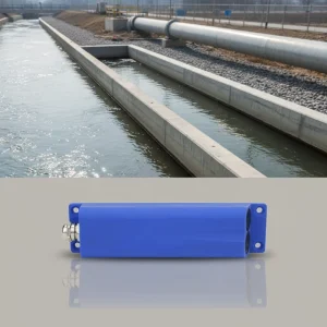 High Accuracy Doppler Ultrasonic Flow Meter Modbus RTU Submerged Area Velocity Probe for Partially Filled Pipe
