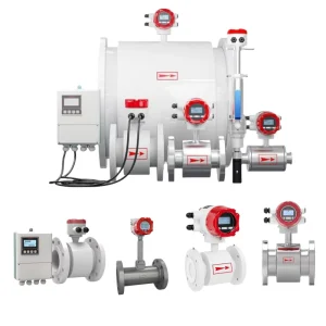 High Accuracy Electromagnetic Flowmeter Flowmeter for Water Treatment Industry