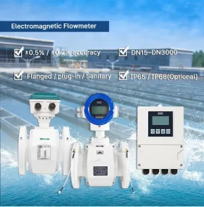 High Accuracy Electromagnetic Flowmeter for Sewage and Chemical Liquids Medium Water Compatible