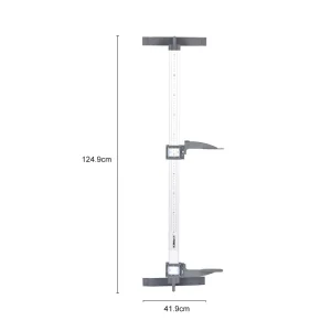 High Accuracy Foldable Height Measuring Stand Adjustable Measurement Scale Plastic Stadiometer Baby Length Ruler Height Scale