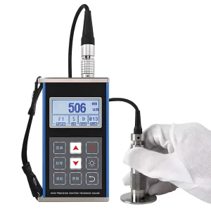High Accuracy JCT800 Probe Aluminum Alloy Coating Thickness Gauge 0-1250m Range Magnetic Eddy Current Technology for Car Paint