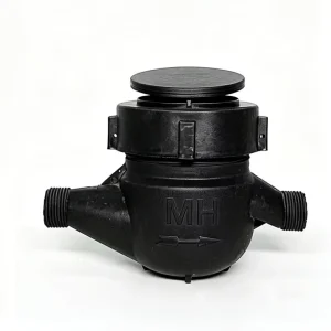 High Accuracy Low Pressure Nylon Dry Type Multi Jet Nylon Plastic Case Mechanical Cold Water Meter for Residential