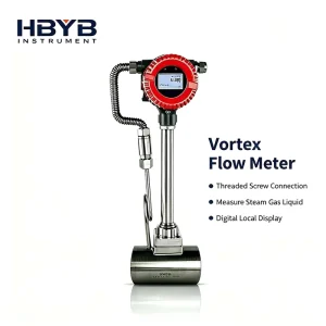 High Accuracy OEM ODM Digital Stainless Steel Vortex Flow Meter for Compressed Air Nitrogen Steam Liquid