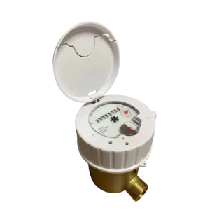 High Accuracy R400 Brass Volumetric Water Meter With Cubic Meter Galon Unit