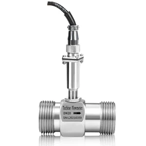 High Accuracy Ss304 Ss316l Variable Area Flow Meter 24v Rs485 Water Oil Flanged Thread IP65 66 OEM