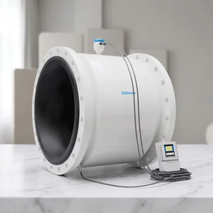 High Accuracy Stainless Steel Carbon Steel Split Type Magnetic Flow Meter 4-20mA Output RS485 Modbus OEM Water Chemical