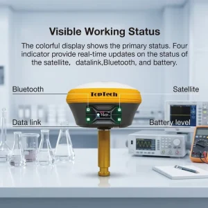 High Accuracy TK800 Rtk Base Station GNSS Super Base Gps Rtk 410 470MHz Frequency Gnss Receiver for Land Surveying