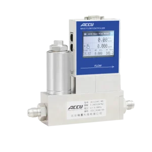 High Accuracy Thermal Gas Mass Flow Meter Transmitter LCD Display Mass Flow Controller for Oil and Air OEM Customizable
