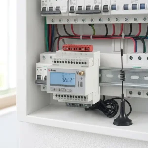 High Accuracy Three Phase Multifunction WiFi 4G MQTT Cloud Connected Smart Meter ADW300 DIN Rail Energy Meter Inverter Matching