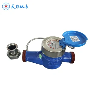 High Accuray Water Meter IP68 Protection Flanged Threaded Connectivity 3.5m/s Flow Rate 15-300 Measurement