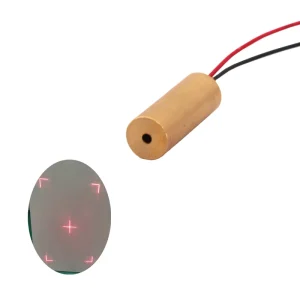 High End Red Laser Module 10mW 650nm Red Dot Line DOE Cross Laser Module Grid Pattern Red Laser Modules Diffractive Optics