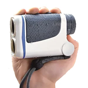 High Grade 6X HD Optics Portable Waterproof 1000m Long Distance Flap Locking Monocular Laser Rangefinder for Golf