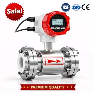 High Performance DN80 DN100 RS485 4 20mA Pulse Output Intelligent Water Electromagnetic Flow Meter