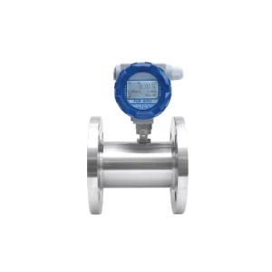 High Performance Industrial Liquid Turbine Flow Meter for Water & Gas OEM Customizable +/-0.2% Accuracy DC24V Power Supply