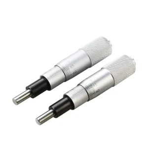 High Performance Mini Metal Micrometer Head 0 13 mm 0.01 mm Precision Needle Type Outside Micrometer 1 Year Warranty