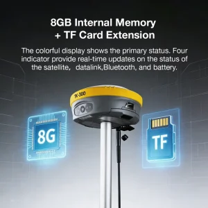 High Performance Surveying Equipment GNSS RTK TK300 TK 300 Linux Operating System GNSS Receiver IP67 Rated
