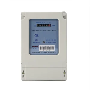 High-Power 220V 380V Three-Phase Four-Wire Electricity Meter Digits Frequency Power Energy Meter