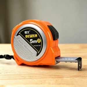 High Precision 0 10m Measuring Tape Metric FT Dual Scale Lockable Steel Tape Measure Support OEM Custom Print Logo