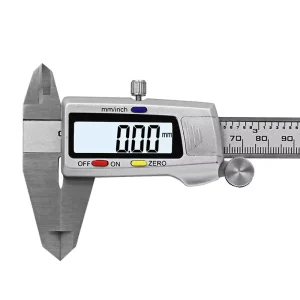 High Precision 0 150MM Industrial Vernier Caliper New Large Screen Stainless Steel Digital Display Manual Power Measuring Tool